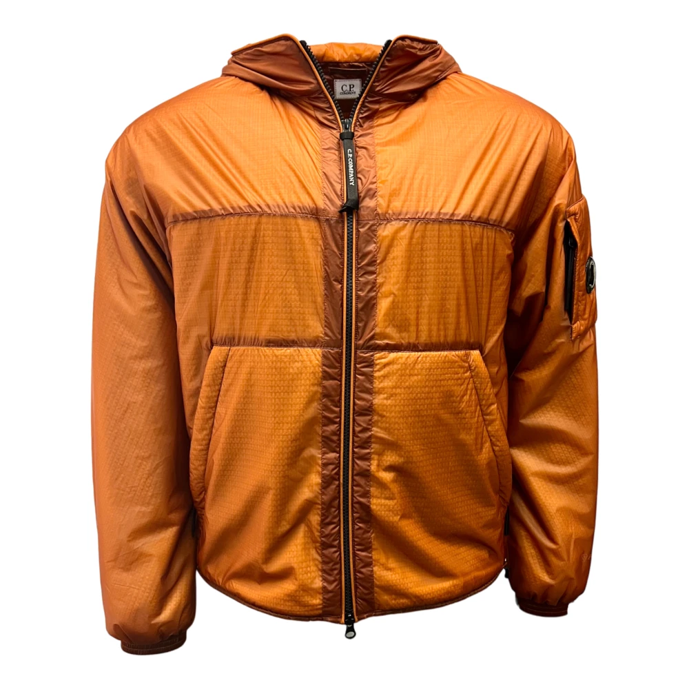 C.P. Company Nada Shell Primaloft Jas Donkeroranje Brown Heren