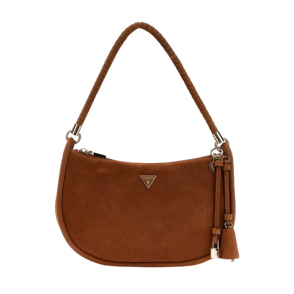 Guess Women's Brown Danya Hobo Shoulder Bag - Shoulder Bags - One Size - Bags