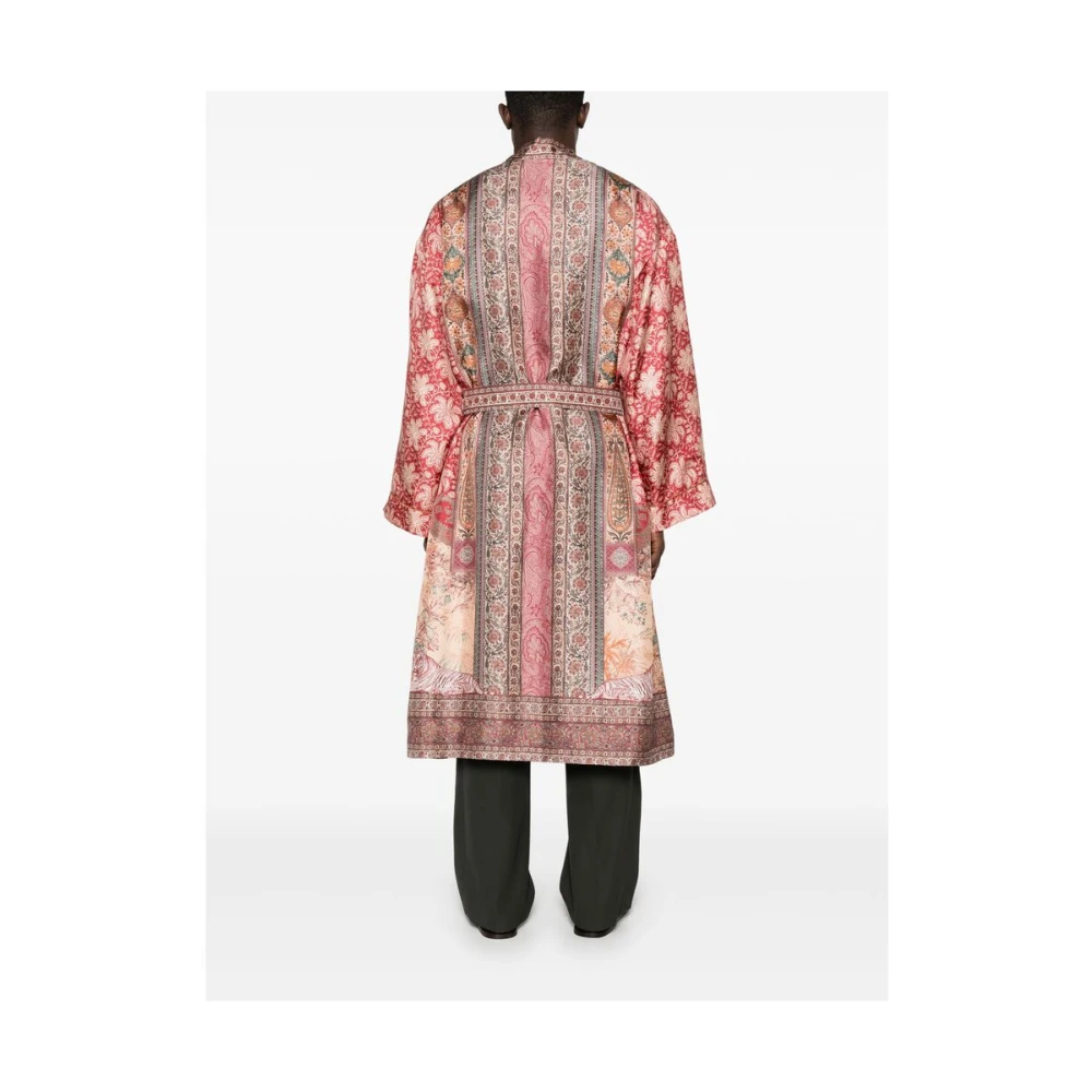 ETRO Donkeroranje bovenkleding met tailleband Multicolor Heren