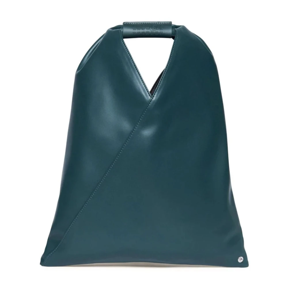 Maison Margiela Groene Driehoek Ontwerp Top Handtas Green Dames