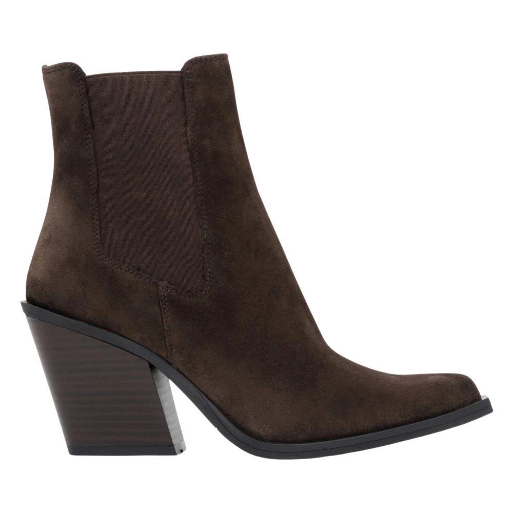 Estro Brown Cowboy & Biker Boots, Female, 5 Uk, Cowboy Boots