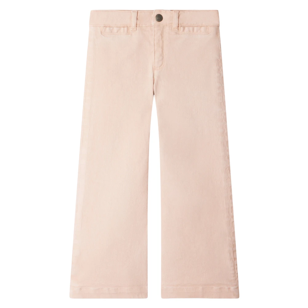 Bonpoint Pink Gersande Trousers - Female - Trousers - 12 Y - Kids