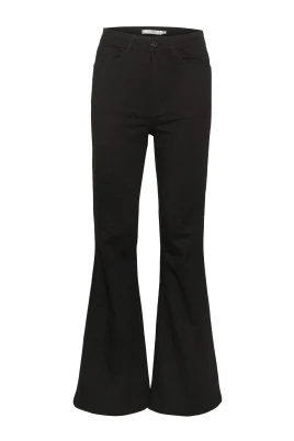 Svarta Flare High Waist Jeans