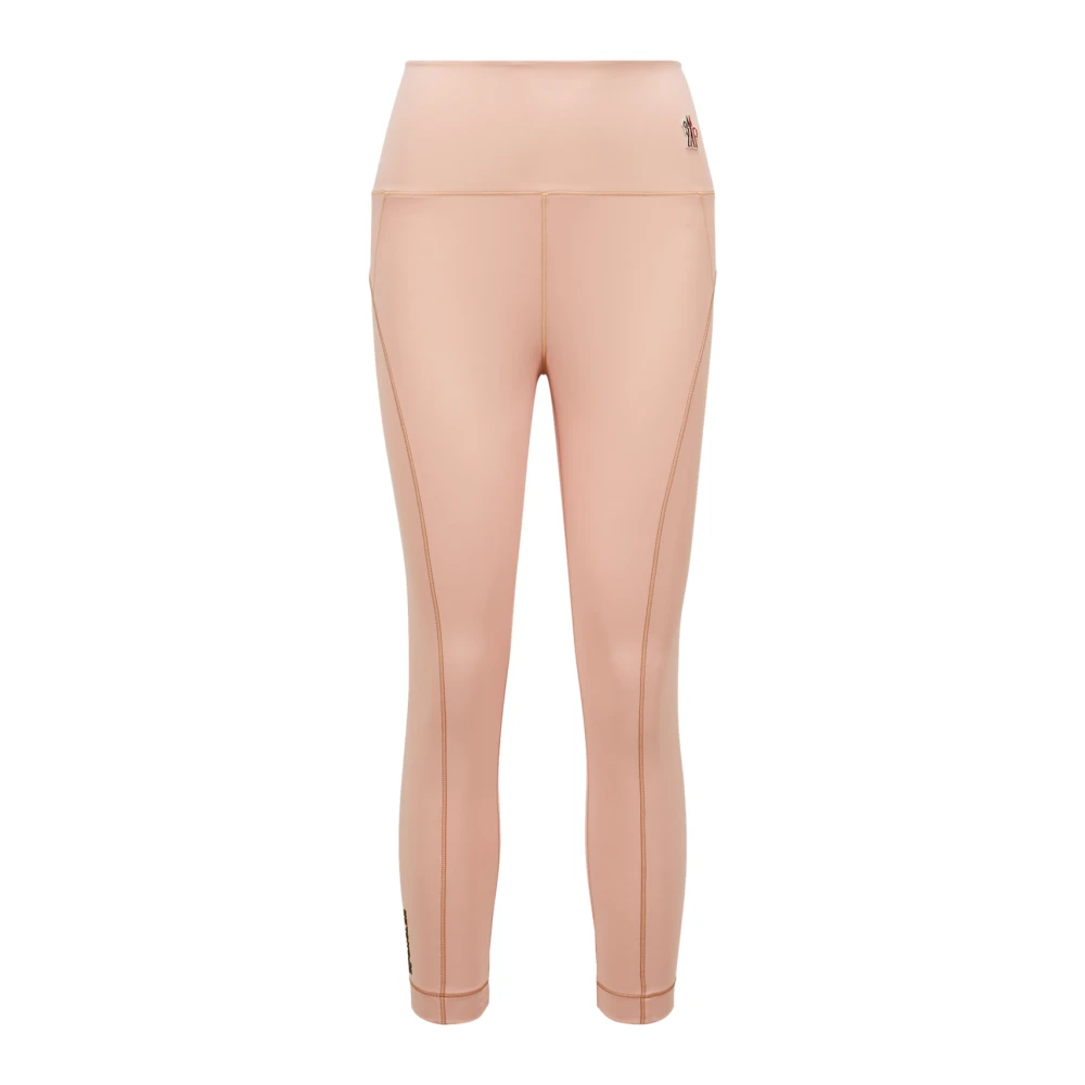 Moncler Vrouw Roze Broeken Dames, Xs, Grenoble Legging