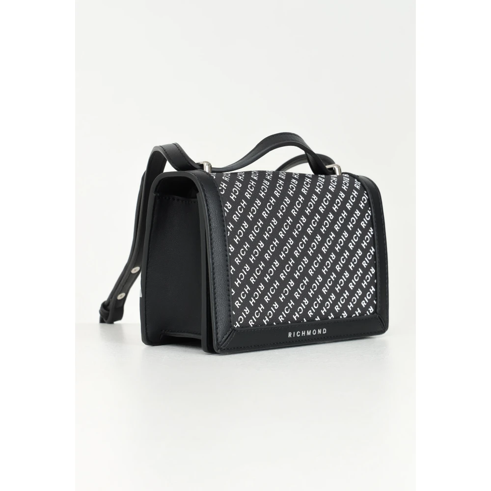 Richmond Zwarte Schoudertas Urban Stijl Black Dames