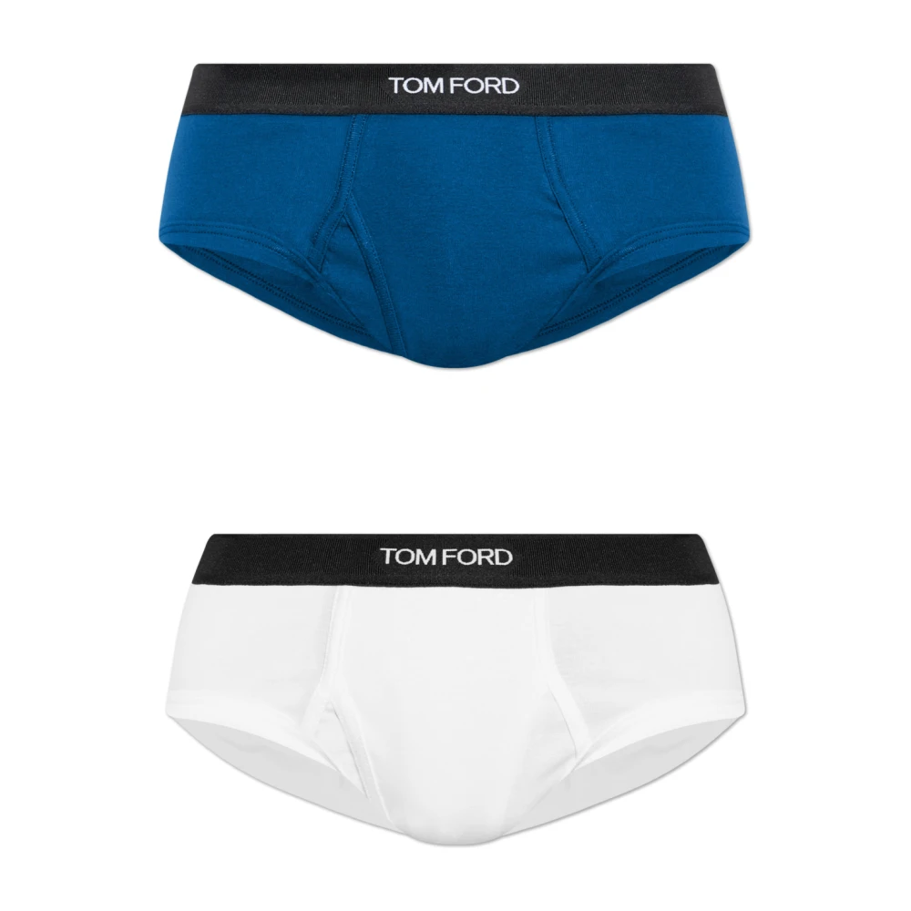 Tom Ford Hombre Multicolor - Calzoncillos Bóxer Con Cintura Con Logo - Paquete De Dos - Underwear - Xl - Calzoncillos Bóxer Con Cintura Con Logo - Paquete De Dos