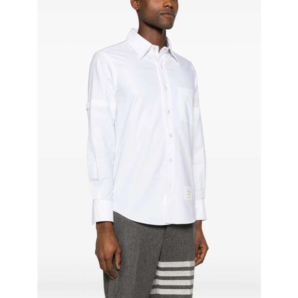 Thom Browne Witte Overhemden voor Mannen White Heren