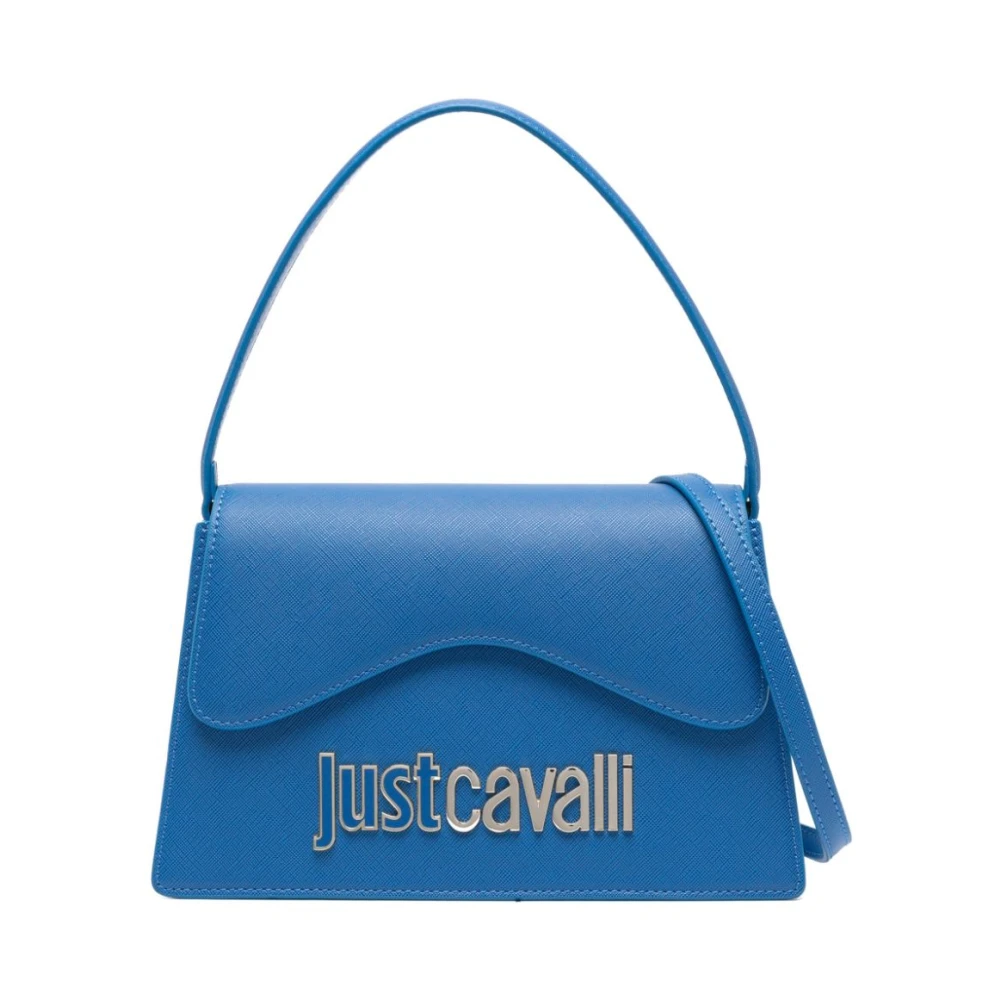 Just Cavalli Stijlvolle Blauwe Schoudertas voor Vrouwen Blue Dames