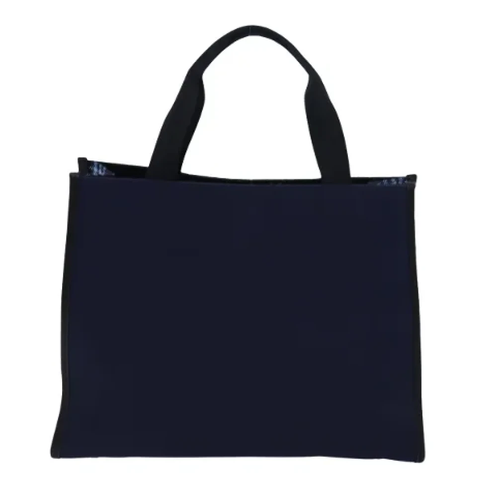Burberry Vintage Pre-owned Fabric totes Blue Dames