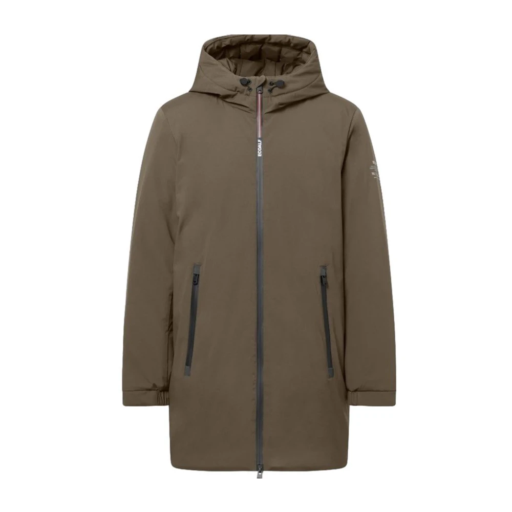 Ecoalf Bruine Heren Pufferjas Brown Heren
