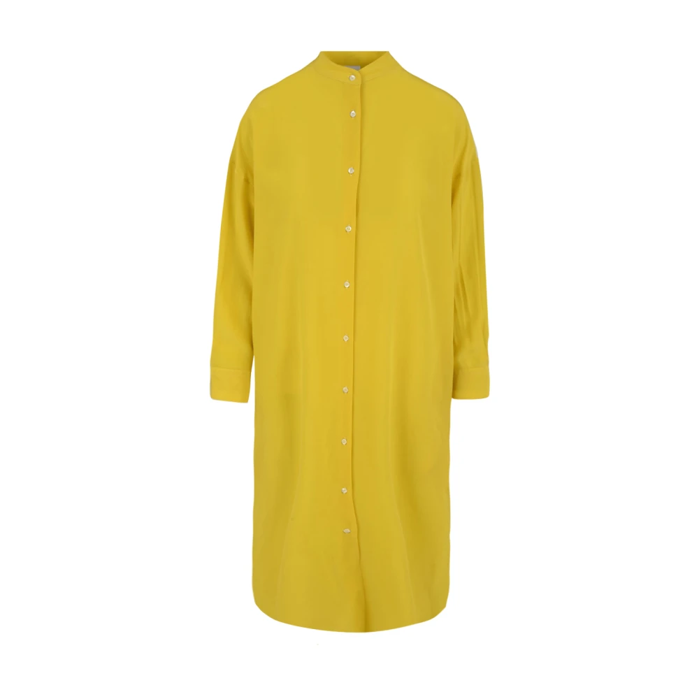 Aspesi Overhemdjurk Yellow Dames