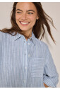 robe-en-lin-rayee-avec-manches-3-4