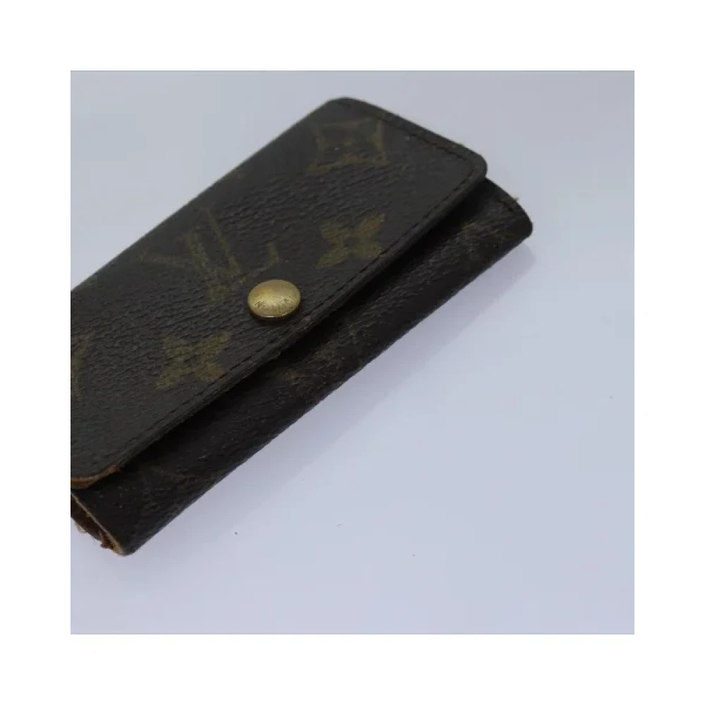 Louis Vuitton Vintage Pre-owned Canvas key-holders Brown Dames