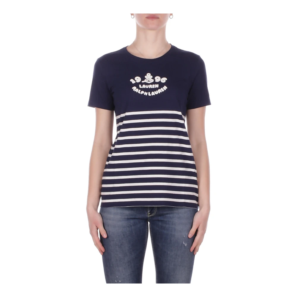 Ralph Lauren Donna Blu Top, Xs, New,