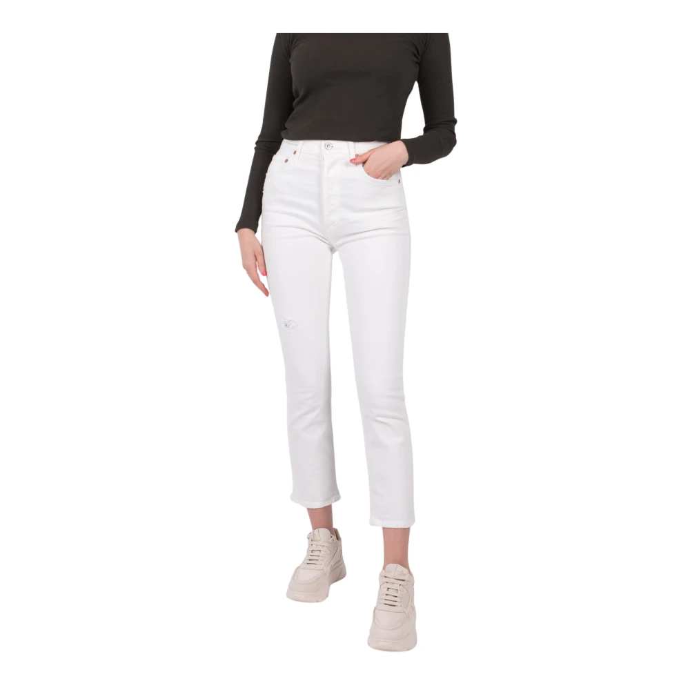 Citizens Of Humanity Women's White Jole Skinny Jeans