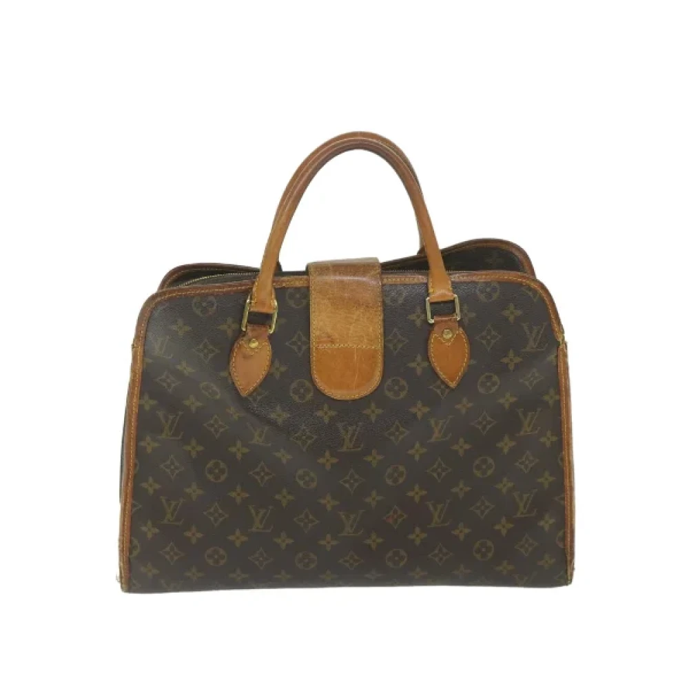 Louis Vuitton Vintage Pre-owned Canvas handbags Brown Dames