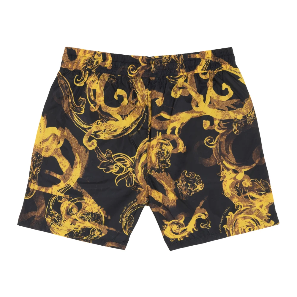 Versace Jeans Couture Abstract Multicolor Zwemshorts Multicolor Heren