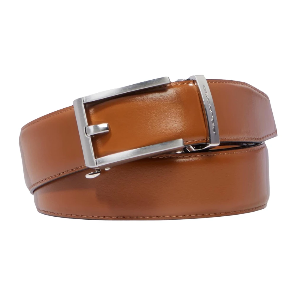 Piquadro Homme Marron Accessoires, Brun, Taille: One Size Ceinture En Cuir Sans Trous