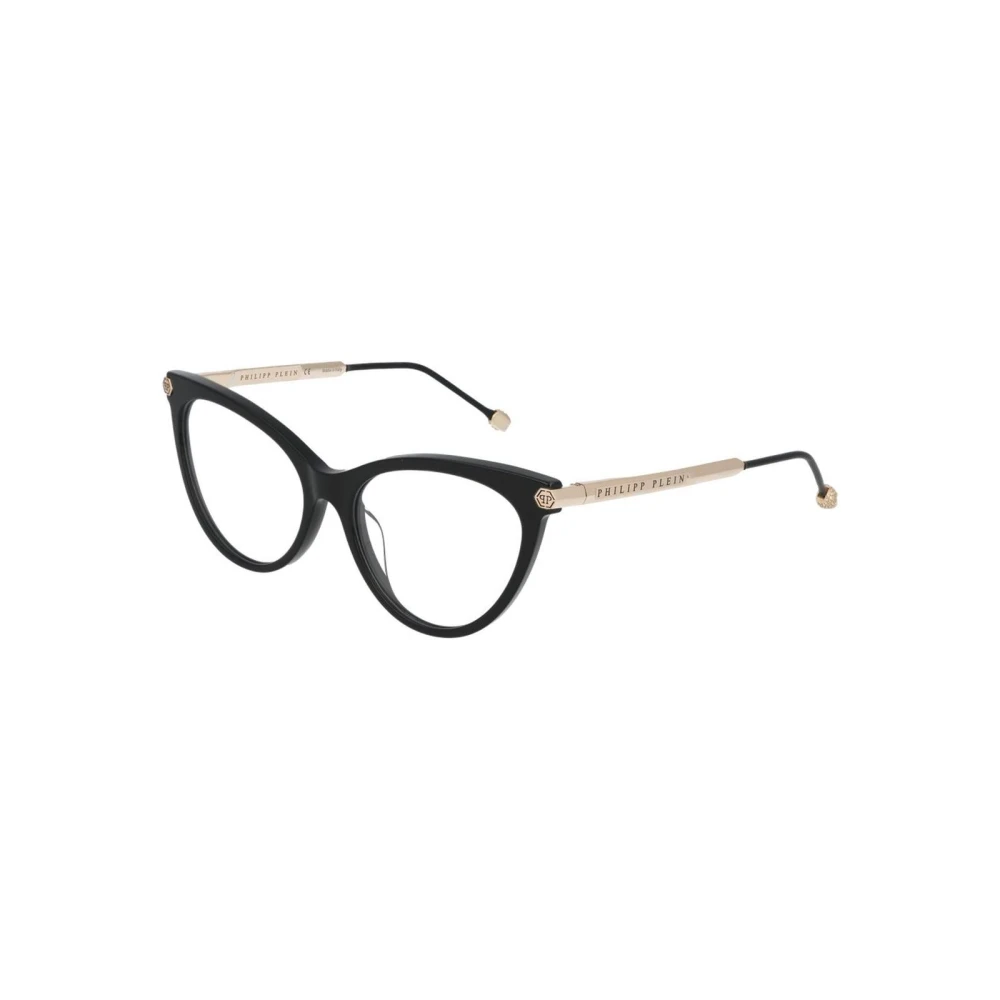 Philipp Plein Women's Black Cateye Optical Frame - Glasses - One Size - Accessories