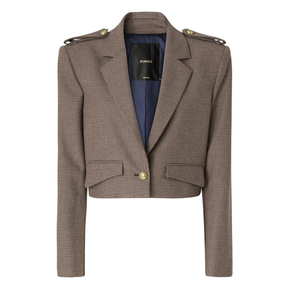 Pinko Manna Blazer - Female - Blazers - Multicolor - L - Jackets