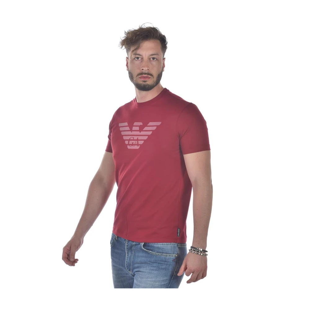 Emporio Armani Sweatshirts Red Heren