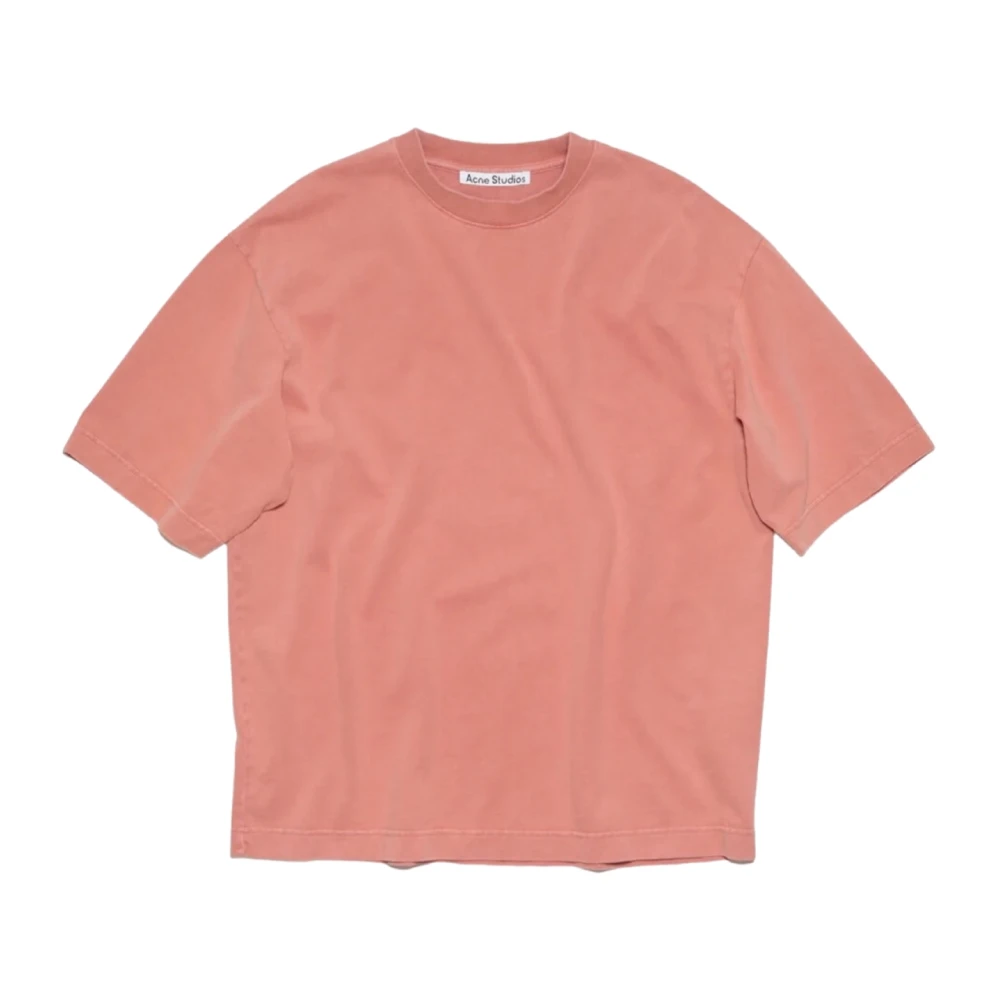 Acne Studios Vintage Roze T-Shirt Pink Dames