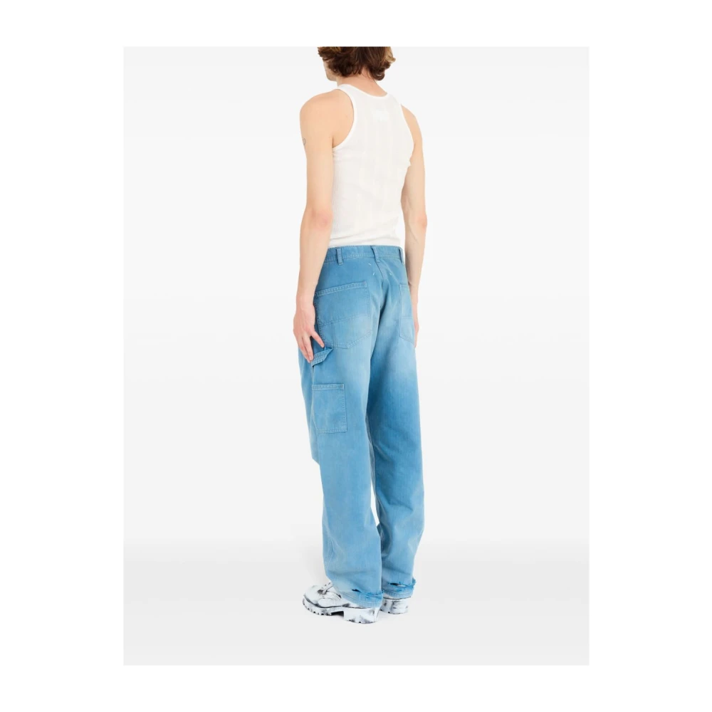 Maison Margiela Stijlvolle Jeans voor Mannen Blue Heren