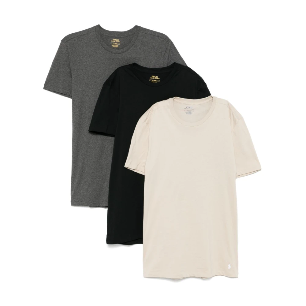 Polo Ralph Lauren Herr Multicolor Toppar Xl, Bomull, 3-Pack T-Shirts