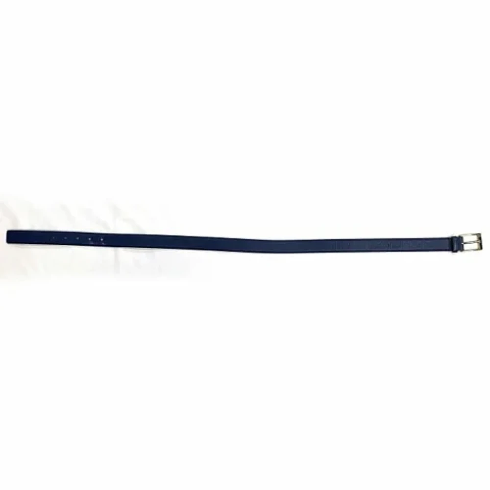 Gucci Vintage Pre-owned Leather belts Blue Dames