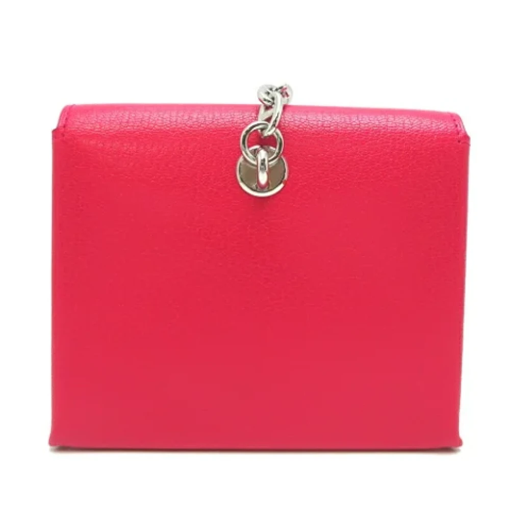 Hermès Vintage Pre-owned Canvas wallets Pink Dames