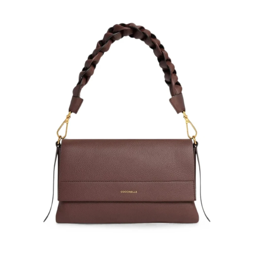 Coccinelle , Handbags, Female, Brown, One Size, Boheme Grana Double