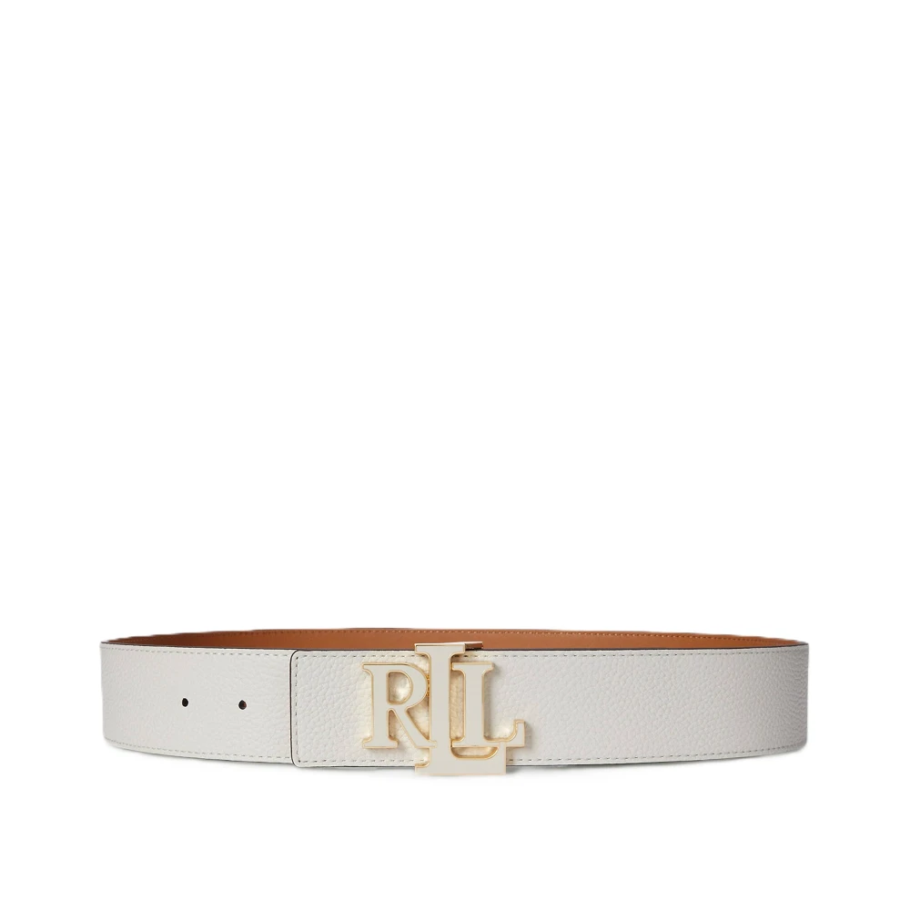 Ralph Lauren Women's Beige Belts, M, Rev Lrl 40-Belt-Wide-Fl