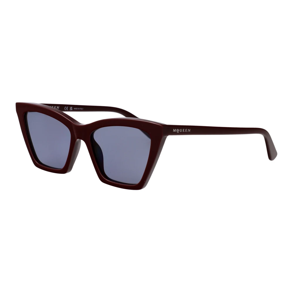 Alexander Mcqueen Women's Blue Sunglasses, 54 Mm, Stylish Sunglasses Am0536s For Summer