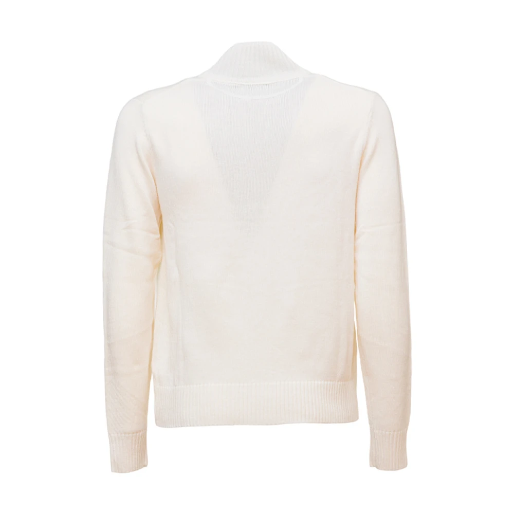 Sun68 Heren Cardigan in effen kleur White Dames
