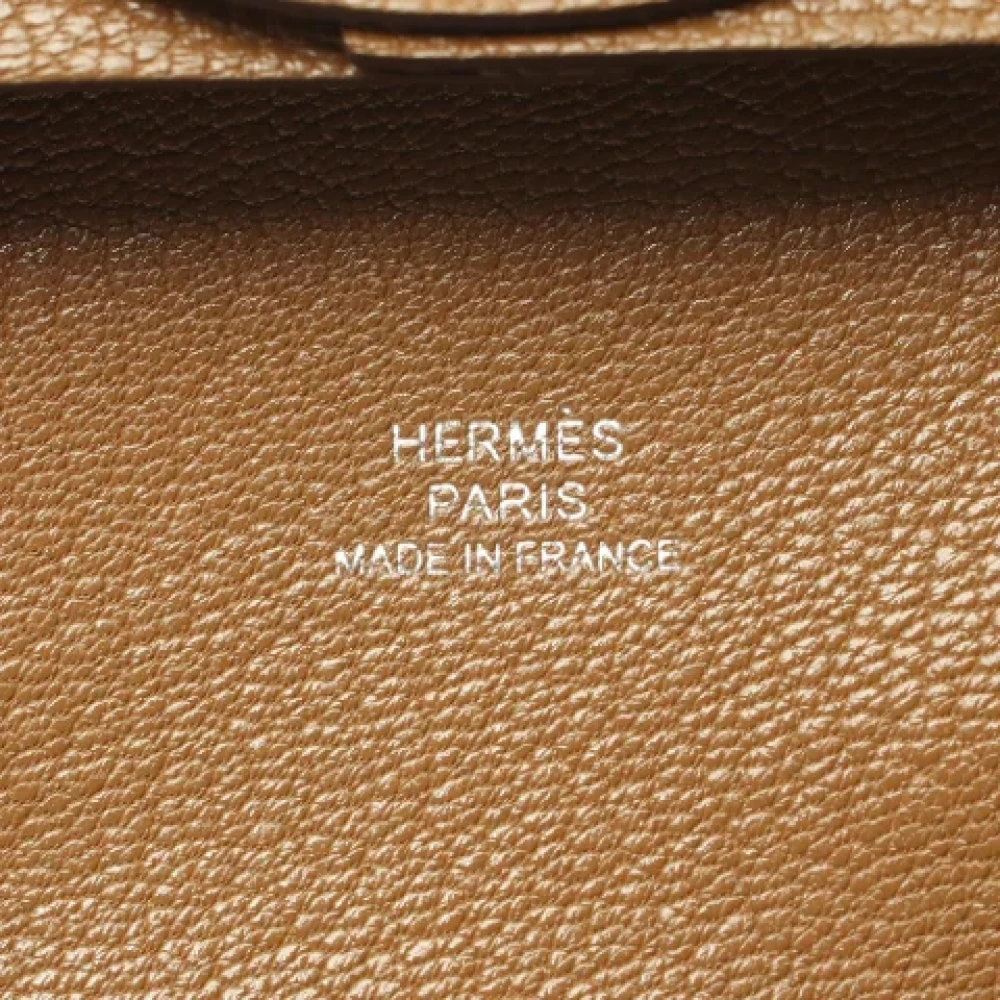 Hermès Vintage Pre-owned Leather wallets Brown Dames