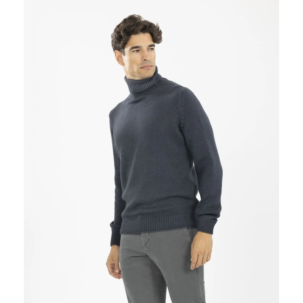 Filippo De Laurentiis Coltrui met Ribboord en Manchetten Gray Heren