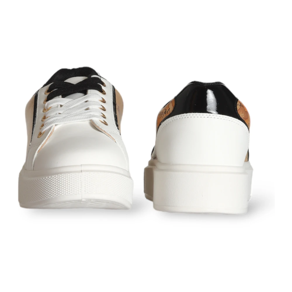 Alviero Martini 1a Classe Witte Geo Classic Sneakers White Dames