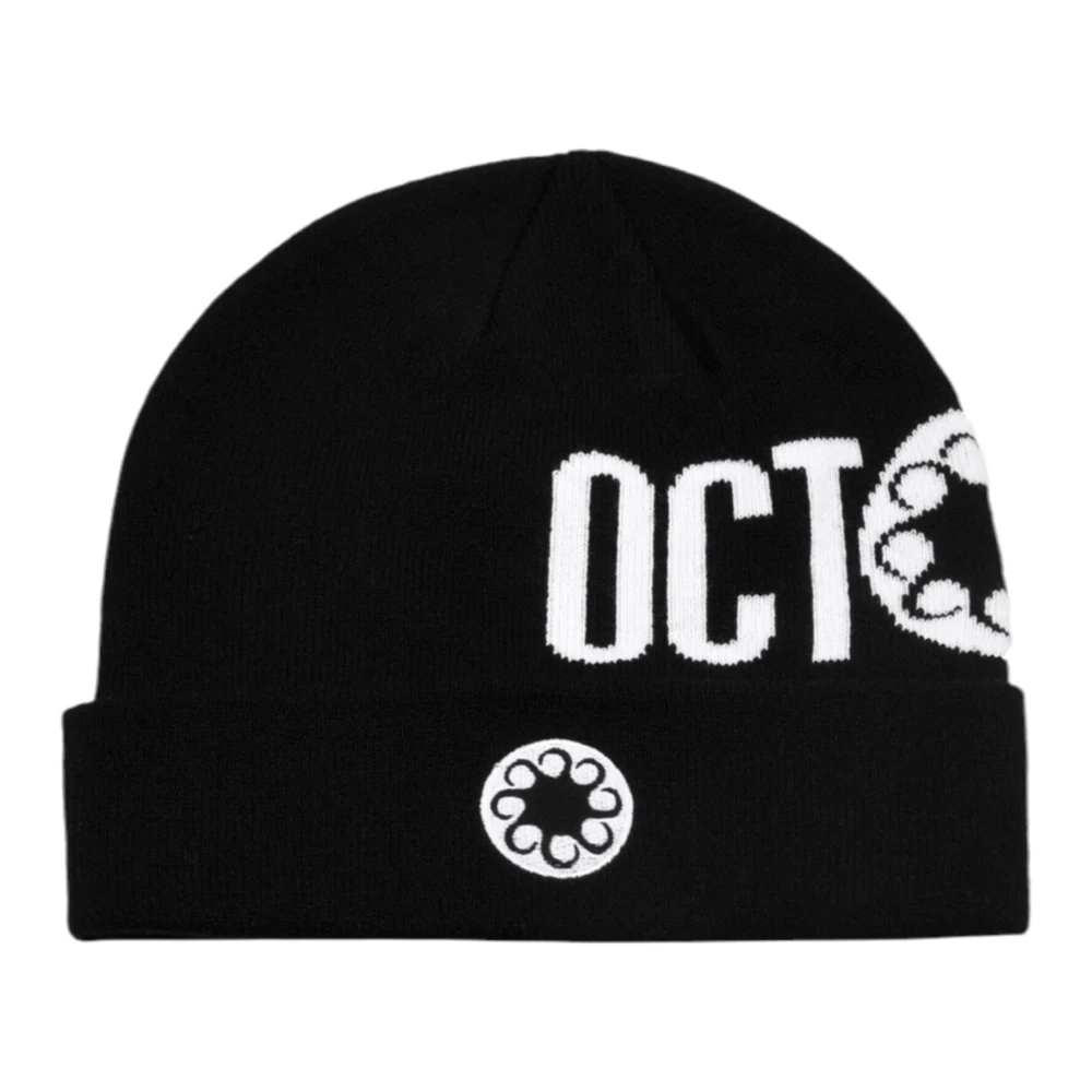 Octopus Katoenen Hoed Black Heren