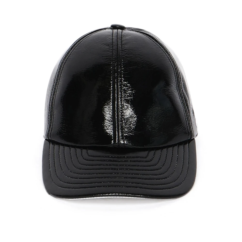 Courrèges Zwarte Stijlvolle Hoeden Black Dames