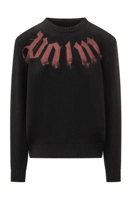 Big Neck Logo Sweater