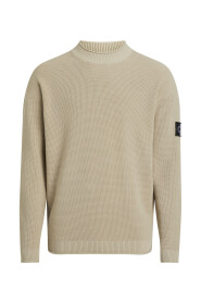 Beige Logo Sweater