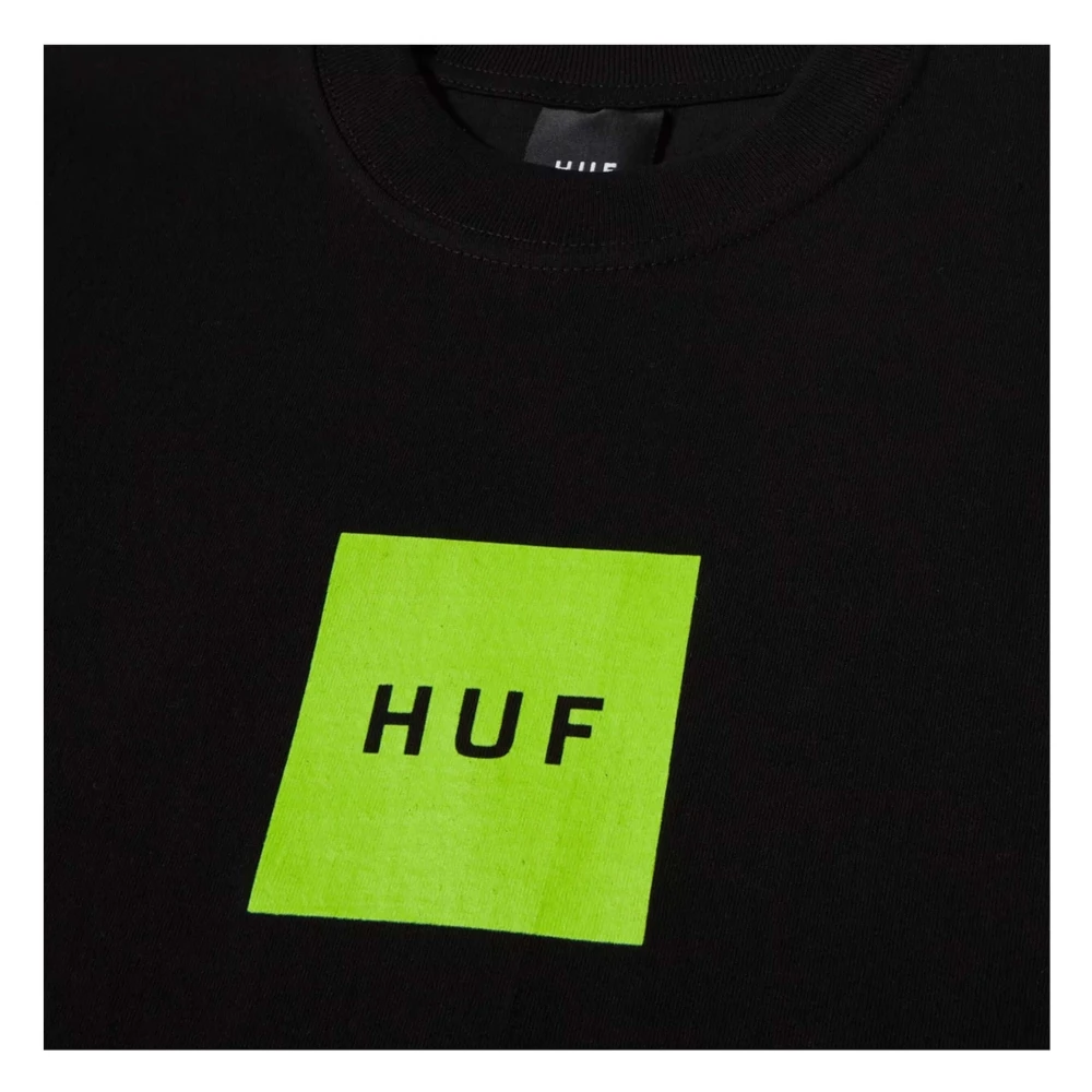 HUF T-shirt Black Heren