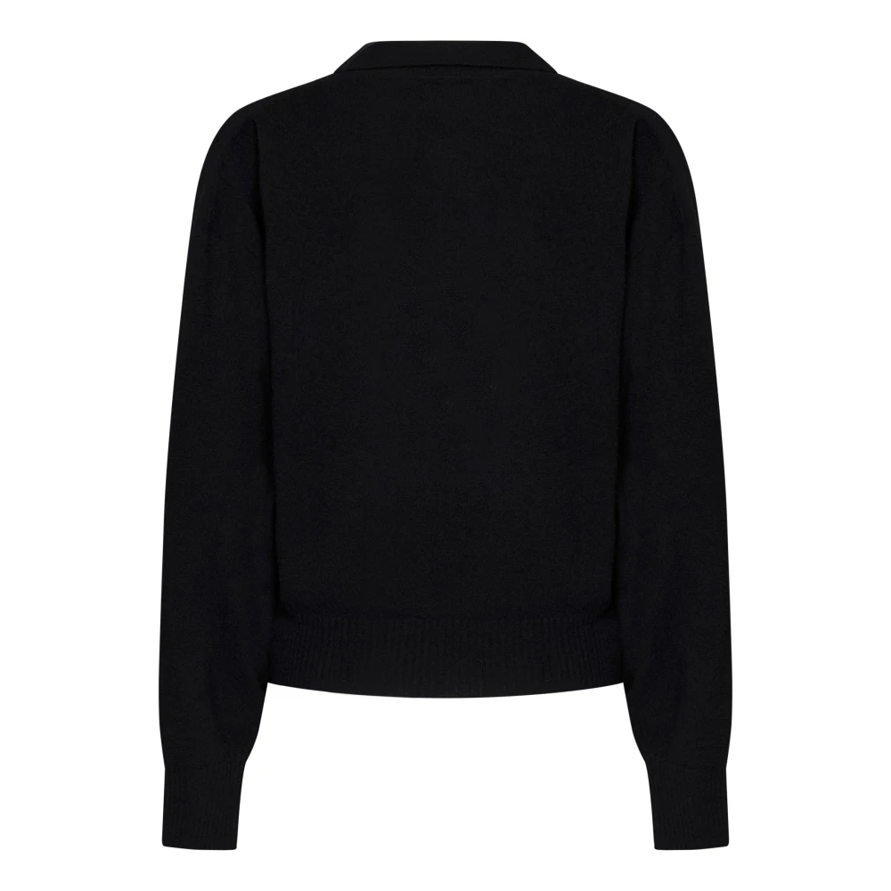 pinko Zwarte V-Hals Trui Elegante Stijl Black Dames