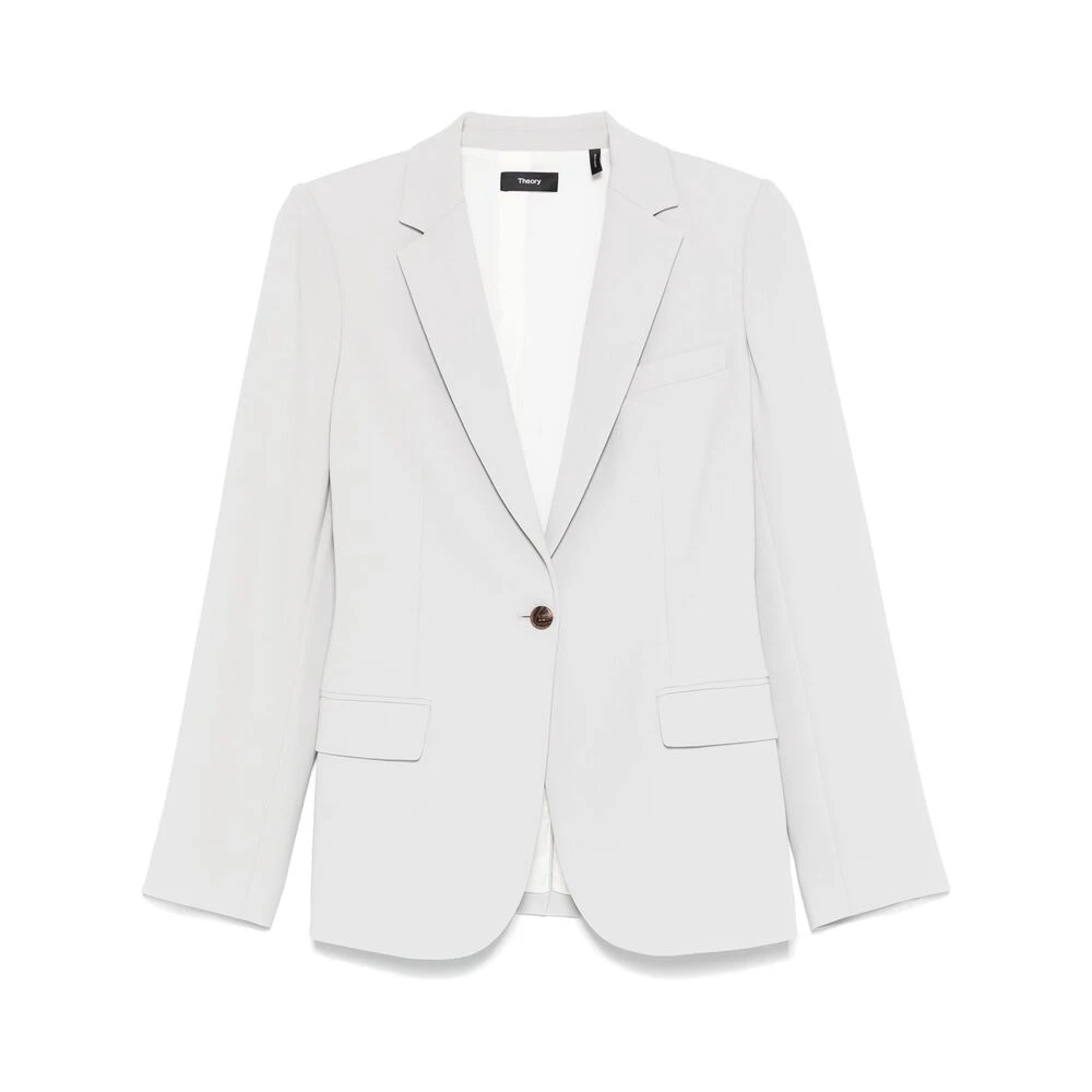 Theory - Jackets > Blazers - Gray - Theory - Modalova