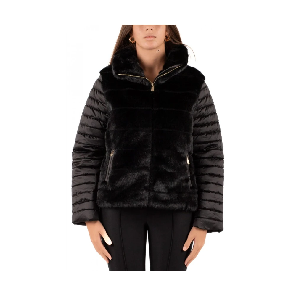 Luckylu Dames Blouson Jas Black Dames