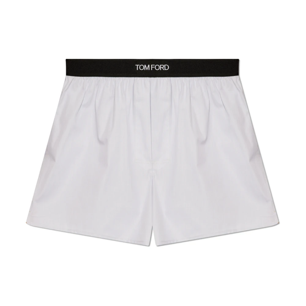 Tom Ford Boxershorts met logo Gray Heren