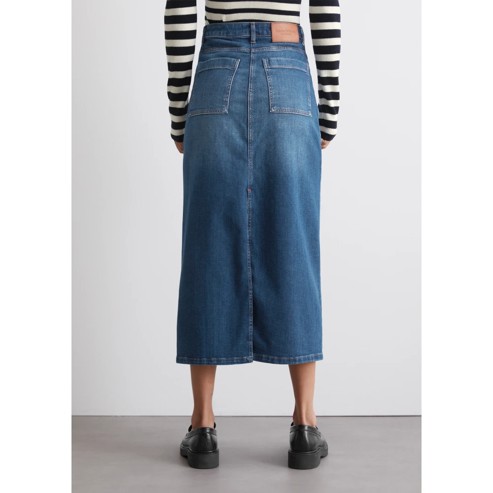 Marc O'Polo Gewone spijkerrok Blue Dames