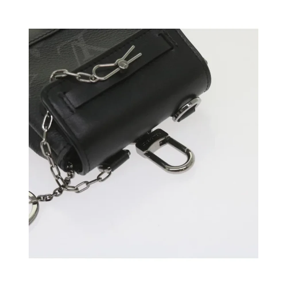 Louis Vuitton Vintage Pre-owned Canvas louis-vuitton-bags Black Dames