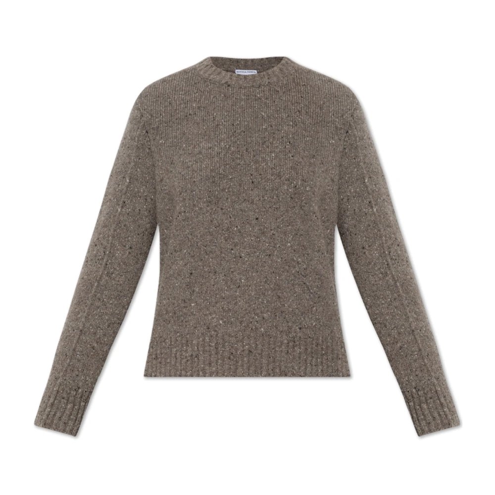 Bottega Veneta Crewneck Sweater Gray Dames