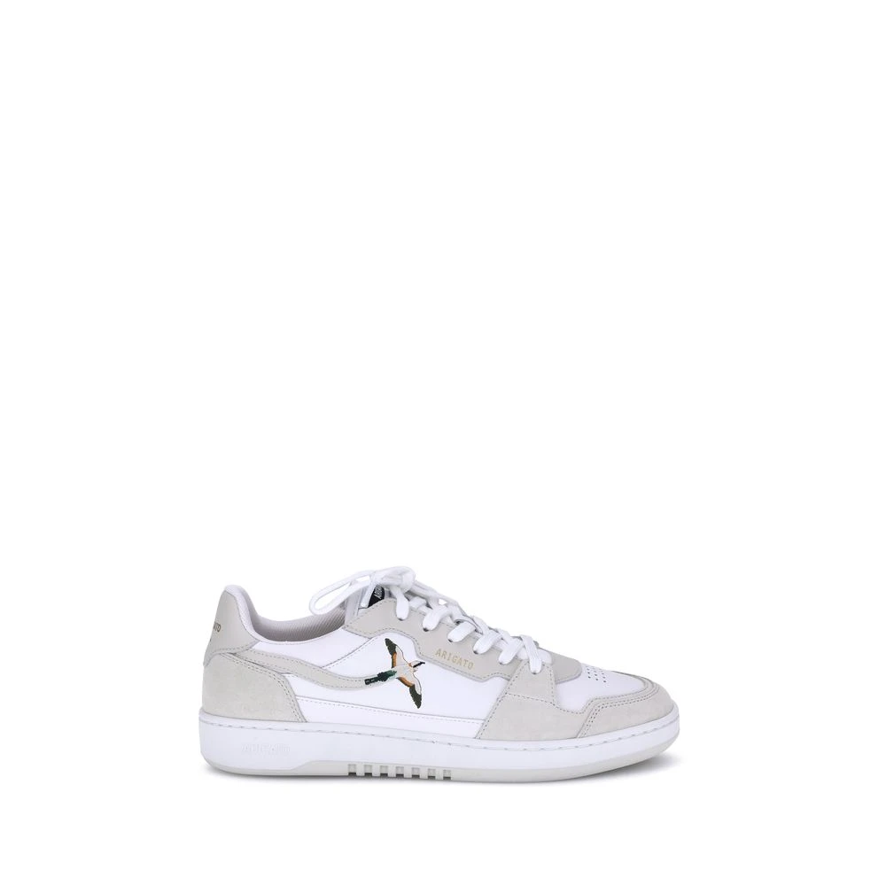 Axel Arigato Wing Motif Leather Trainers - Male - Sneakers - White - 6 Uk - Shoes